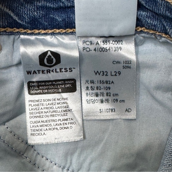 {Levi's} "Low Pitch Straight" Premium Quality Loose Relaxed Stretch Denim Jeans - Picture 8 of 9